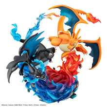 Load image into Gallery viewer, PRE-ORDER G.E.M.EX Series Mega Charizard X &amp; Mega Charizard Y (with gift) Pokemon
