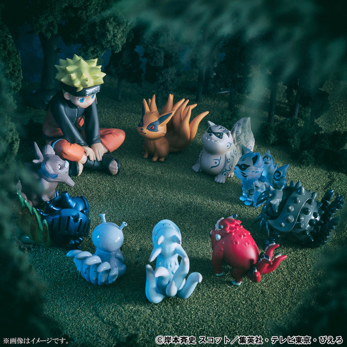 PRE-ORDER G.E.M. Series Gaiden!  Uzumaki Naruto & 9 Tailed Beast Set (repeat) Naruto Shippuden