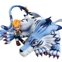 Load image into Gallery viewer, PRE-ORDER G.E.M. Series Garurumon &amp; Ishida Yamato (repeat) Digimon Adventure
