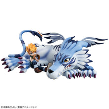 Load image into Gallery viewer, PRE-ORDER G.E.M. Series Garurumon &amp; Ishida Yamato (repeat) Digimon Adventure
