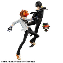 Load image into Gallery viewer, PRE-ORDER G.E.M. Series Tsunayoshi Sawada &amp; Kyoya Hibari &amp; Reborn set (repeat) Katekyo Hitman Reborn!
