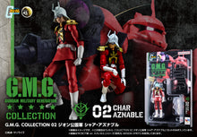 Load image into Gallery viewer, PRE-ORDER G.M.G. COLLECTION 02 Principality of Zeon Char Aznable (repeat) Mobile Suit Gundam
