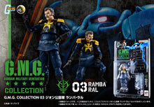 Load image into Gallery viewer, PRE-ORDER G.M.G. COLLECTION 03 Principality of Zeon Ramba Ral (repeat) Mobile Suit Gundam
