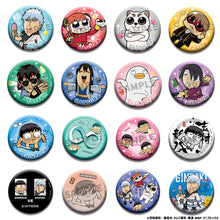 Load image into Gallery viewer, PRE-ORDER Gintama x Okawabukubu Gintama Oshanti Metal Badge Collection Box of 16
