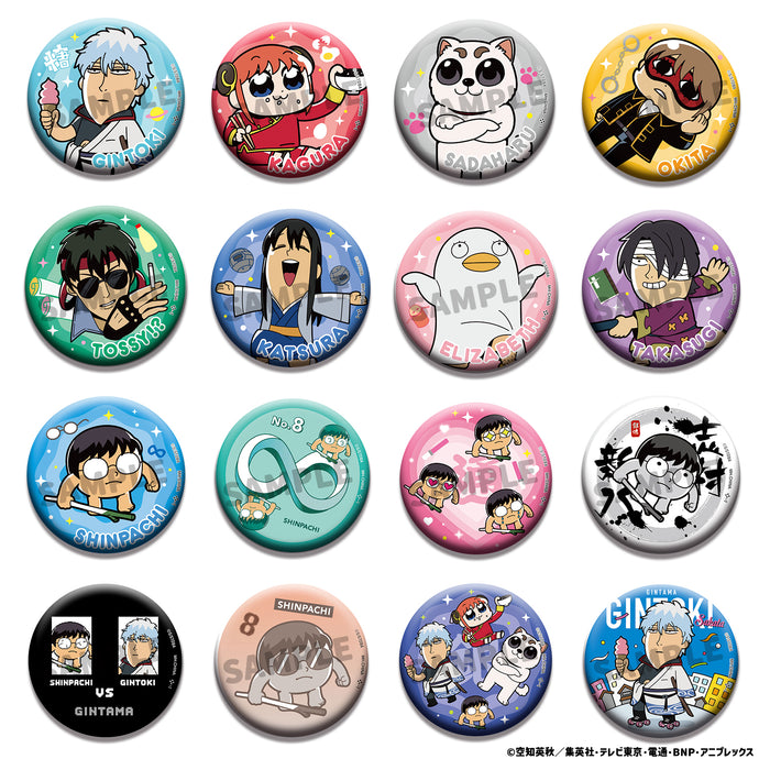 PRE-ORDER Gintama x Okawabukubu Gintama Oshanti Metal Badge Collection Box of 16