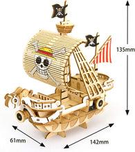 Load image into Gallery viewer, PRE-ORDER Going Merry One Piece Wooden Art Model Kit
