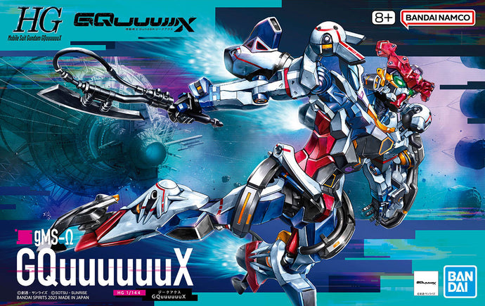 PRE-ORDER HG 1/144 GQuuuuuuX Mobile Suit Gundam GQuuuuuuX