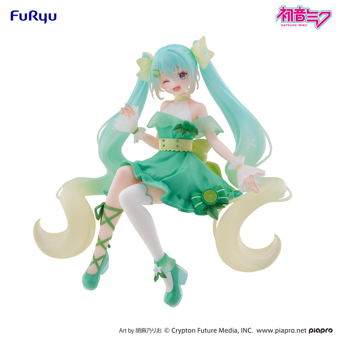 PRE-ORDER Hatsune Miku Noodle Stopper Figure Hatsune Miku Lime ver.
