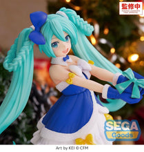 Load image into Gallery viewer, PRE-ORDER High Premium Figure Hatsune Miku Sapphire Christmas Ver.
