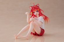 Load image into Gallery viewer, PRE-ORDER Itsuki Nakano  Desktop Cute Figure Newley Written Cat Roomwear Ver. The Quintessential Quintuplets 2
