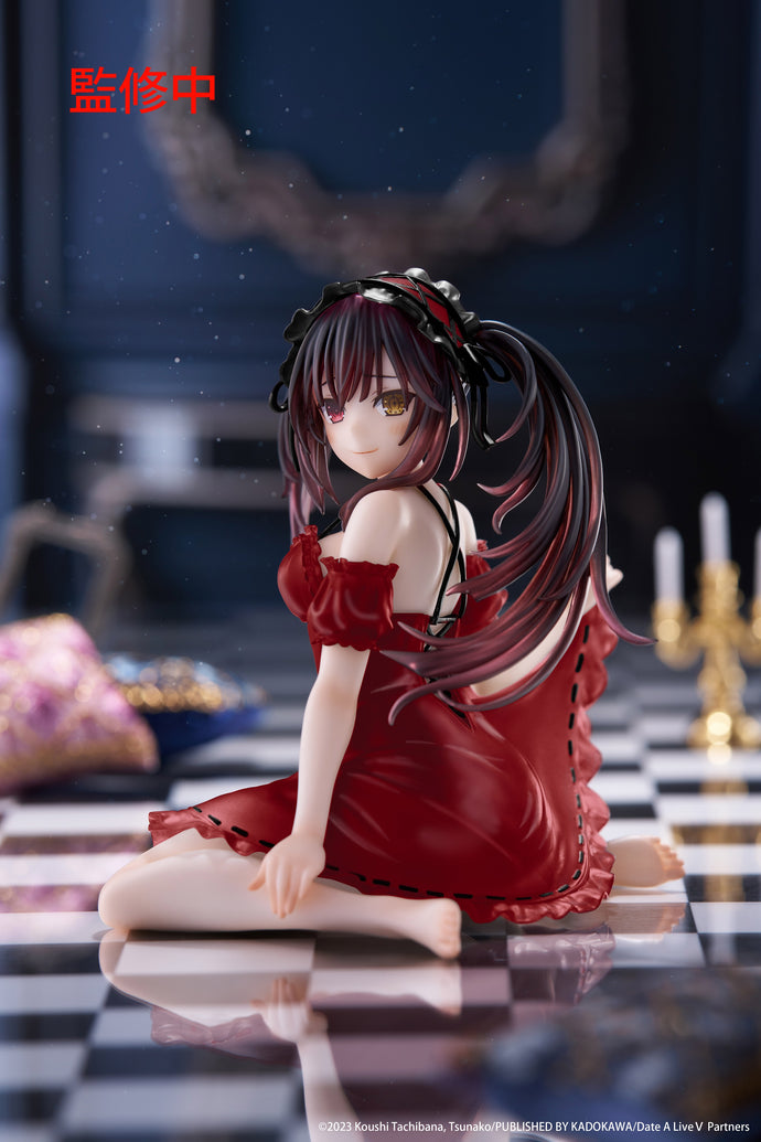 PRE-ORDER Kurumi Tokisaki Desktop Cute Figure Nightwear Ver. Renewal Date A Live V