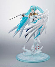 Load image into Gallery viewer, PRE-ORDER Lucrea Hatsune Miku X Wing Gundam Zero EW Mobile Suit Gundam 45th Anniversary X Hatsune Miku
