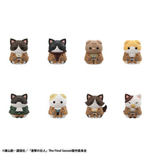 Load image into Gallery viewer, PRE-ORDER MEGA CAT PROJECT Attack on Tinyan Gathering Scout Regiment danyan! (repeat) Box of 8 Attack on Titan
