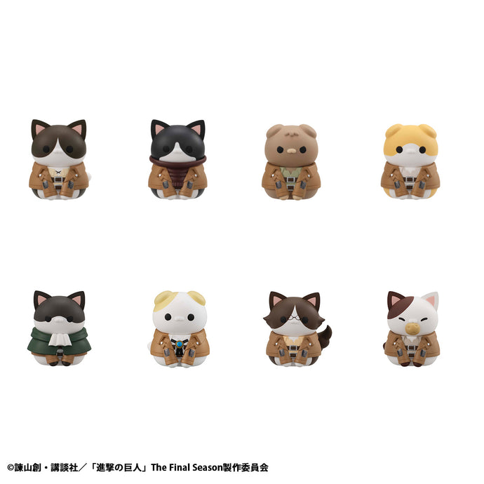 PRE-ORDER MEGA CAT PROJECT Attack on Tinyan  Gathering Scout Regiment danyan! (repeat) Box of 8