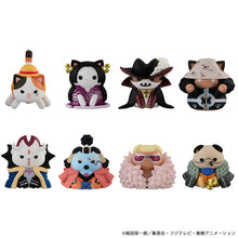 Load image into Gallery viewer, PRE-ORDER MEGA CAT PROJECT Nyan Piece Nyan! Luffy &amp; the Seven Warlords of the Sea (repeat) Box of 8 One Piece
