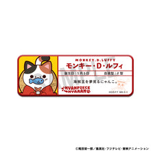 Load image into Gallery viewer, PRE-ORDER MEGA CAT PROJECT NyanPieceNyan! Name Metal Badge Collection One Piece Box of 16
