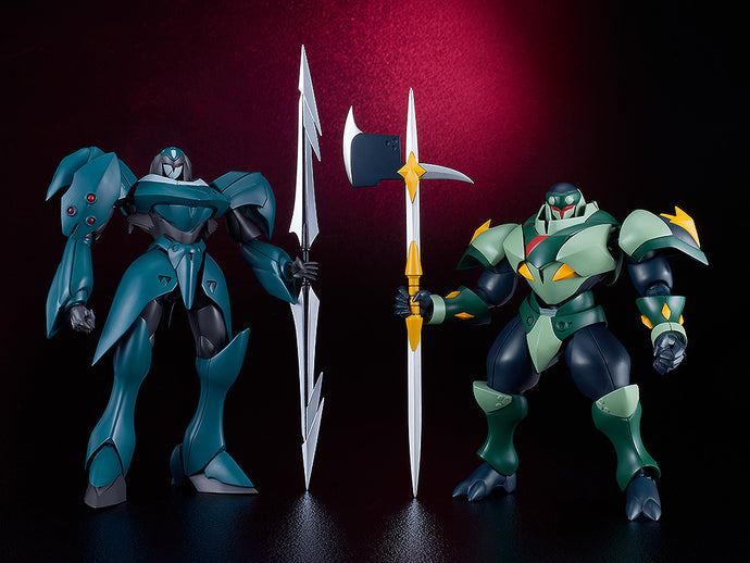 PRE-ORDER MODEROID Tekkaman Dagger & Tekkaman Axe Starknight Tekkaman Blade