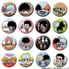 Load image into Gallery viewer, PRE-ORDER Metal Badge Collection Gintama Famous Scene Ver.  (repeat) Box of 16
