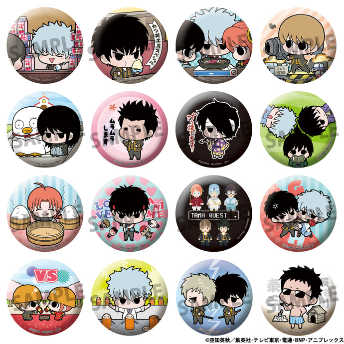 PRE-ORDER Metal Badge Collection Gintama Famous Scene Ver.  (repeat) Box of 16