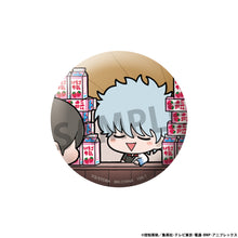 Load image into Gallery viewer, PRE-ORDER Metal Badge Collection Gintama Famous Scene Ver.  (repeat) Box of 16
