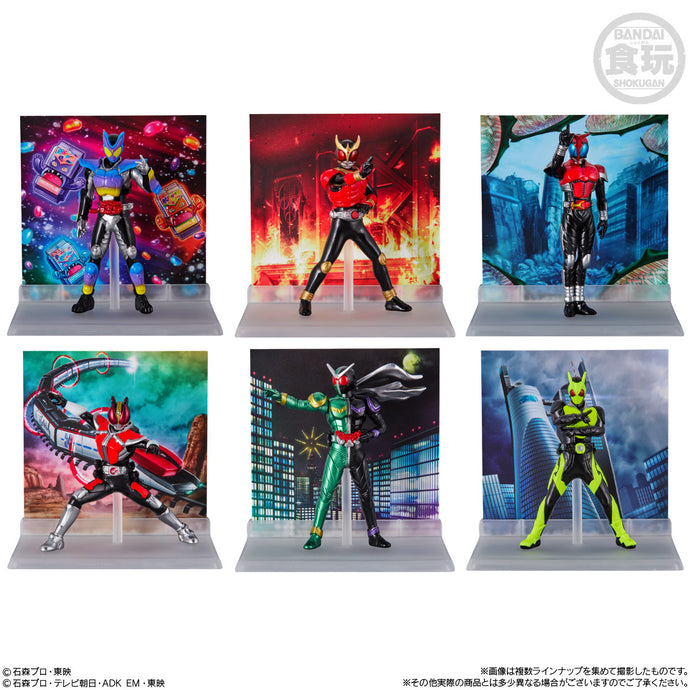 PRE-ORDER Micro Statue Collection Kamen Rider Box of 8