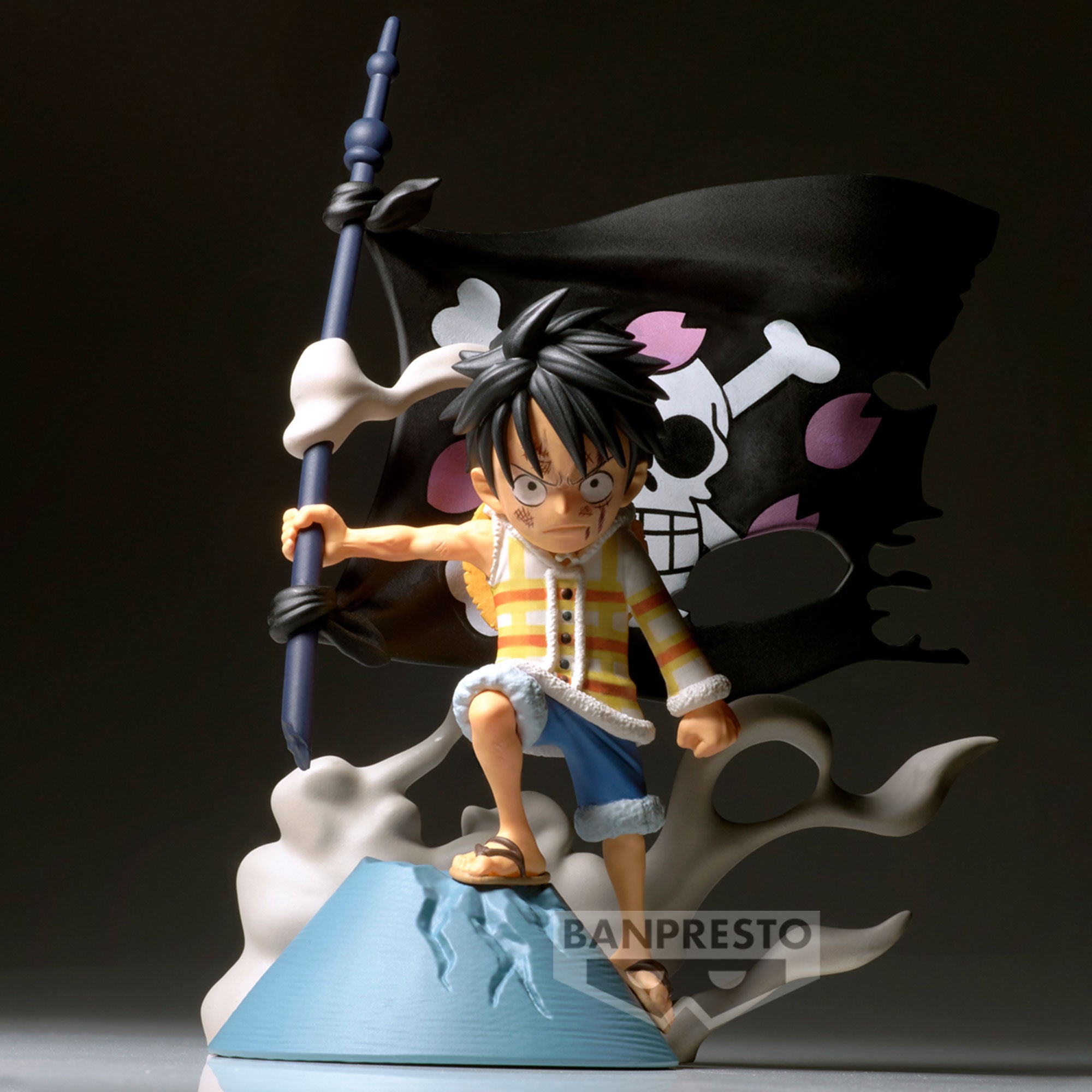 ONE PIECE WORLD COLLECTABLE FIGURE LOG STORIES-MONKEY.D.LUFFY & NAMI