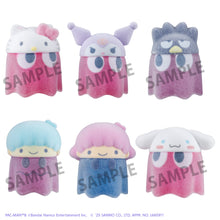 Load image into Gallery viewer, PRE-ORDER Pac-Man x Sanrio Characters Chibicollect Figure vol. 2 Flocky Ver. Box of 6
