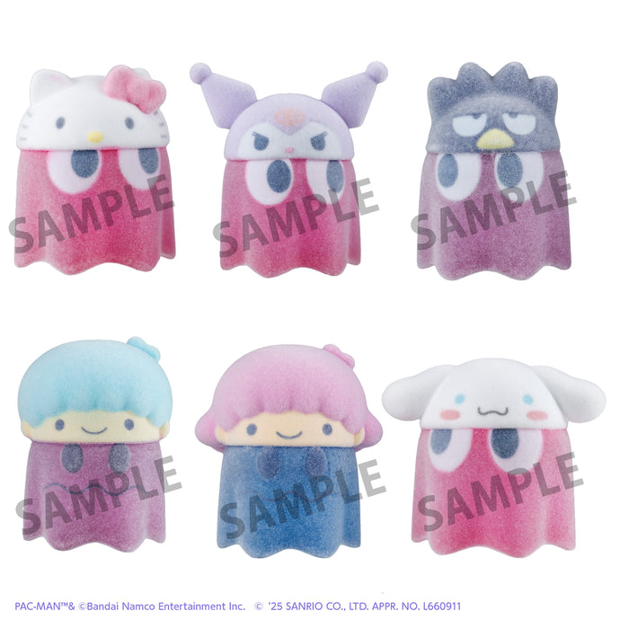 PRE-ORDER Pac-Man x Sanrio Characters Chibicollect Figure vol. 2 Flocky Ver. Box of 6