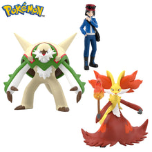 Load image into Gallery viewer, PRE-ORDER Pokemon Scale World Kalos Region Calem &amp; Chesnaught &amp; Delphox Pokemon
