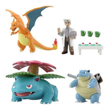 Load image into Gallery viewer, PRE-ORDER Pokemon Scale World Kanto Region Professor Oak Set of 4 Pokemon
