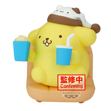 Load image into Gallery viewer, PRE-ORDER Pompompurin Nakayoshi Memories Relaxint Time at Home Sanrio Characters
