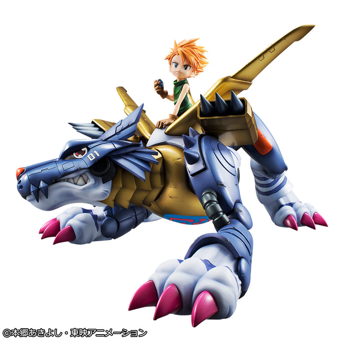 PRE-ORDER Precious G.E.M. Series Metal Garurumon & Ishida Yamato (repeat) Digimon Adventure