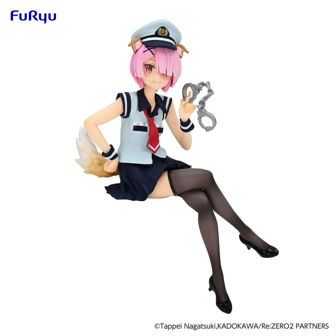 PRE-ORDER Ram Police Officer Cap with Dog Ears Noodle Stopper Figure Re:ZERO Starting Life in Another World