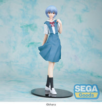 Load image into Gallery viewer, PRE-ORDER Rei Uniform Ver. High Premium Figure Evangelion: New Theatrical Edition

