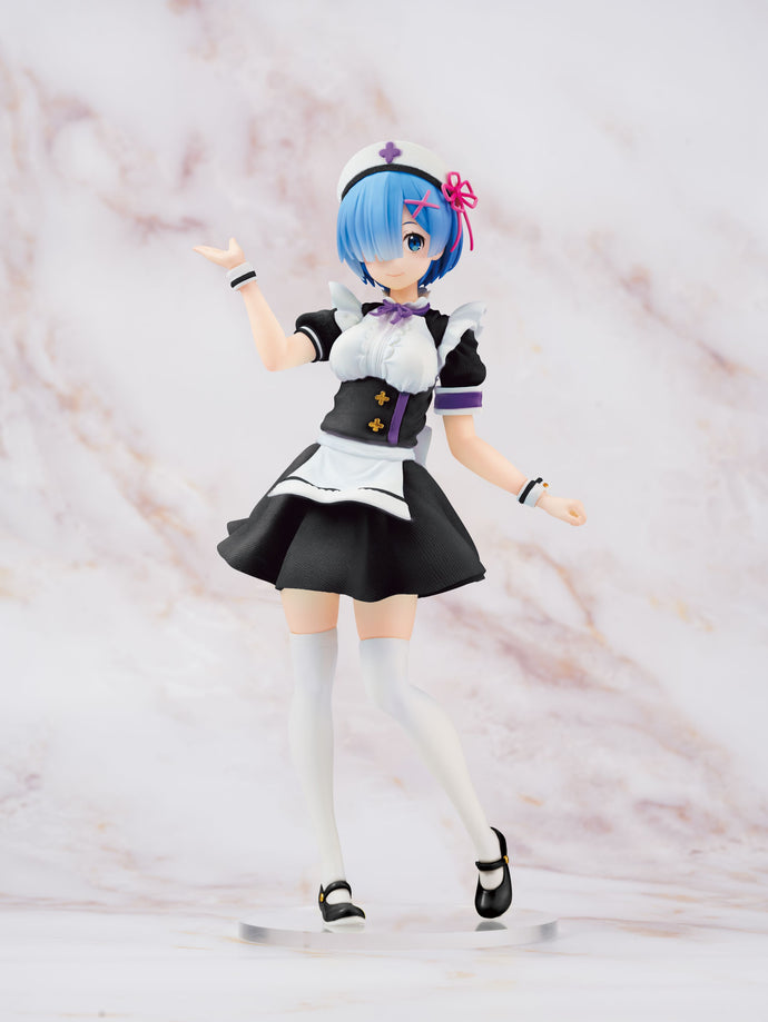 PRE-ORDER Rem Precious Figure Nurse Maid ver. Re: Zero Starting Life in Another World  Renewal Edition