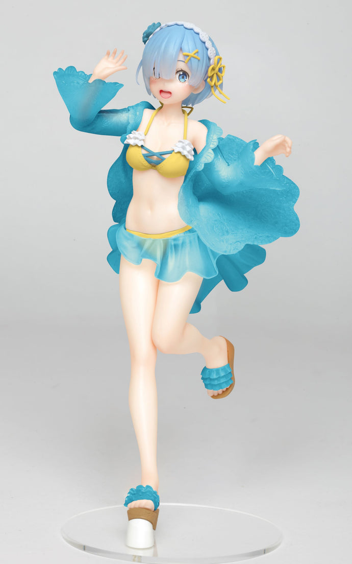 PRE-ORDER Rem Precious Figure Original Frill Swimwear ver. Renewal Edition Re: Zero Starting Life in Another World