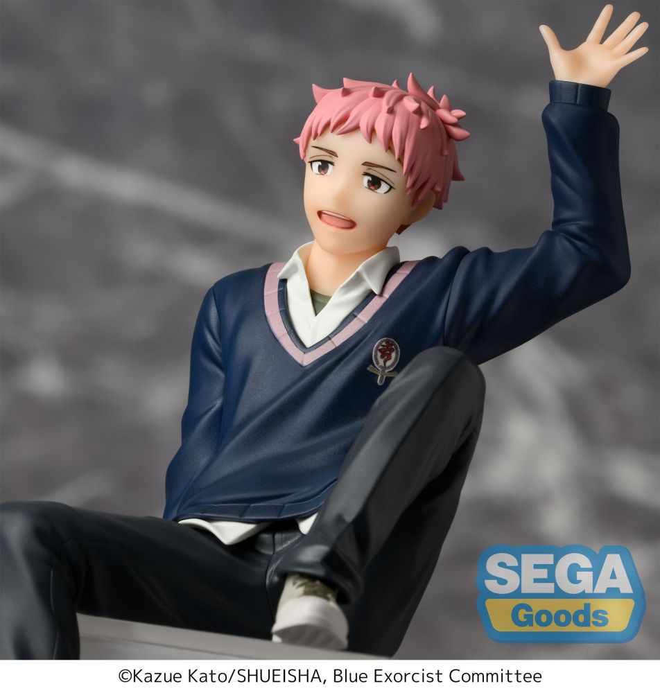 PRE-ORDER Renzo Shima PM Perching Figure Blue Exorcist: Shimane Illumi ...
