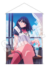 Load image into Gallery viewer, PRE-ORDER Rikka Takarada B2 Tapestry Gridman Universe
