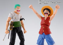 Load image into Gallery viewer, PRE-ORDER S.H.Figuarts Roronoa Zoro Romance Dawn (repeat) One Piece
