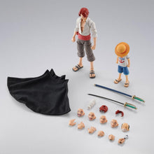 Load image into Gallery viewer, PRE-ORDER S.H.Figuarts Shanks &amp; Monkey D. Luffy (Childhood) One Piece
