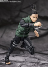 Load image into Gallery viewer, PRE-ORDER S.H.Figuarts Shikamaru Nara Brilliant Strategist Naruto Shippuden
