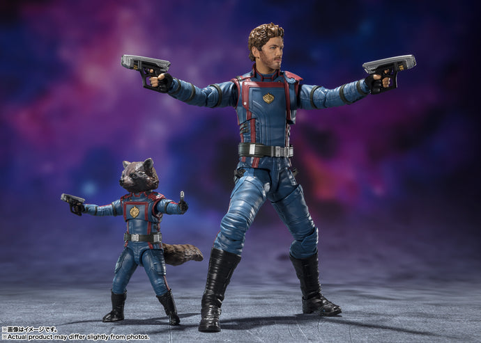 PRE-ORDER S.H.Figuarts Star Lord & Rocket Raccoon Guardians of the Galaxy: Vol. 3