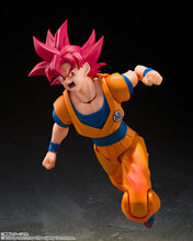 Load image into Gallery viewer, PRE-ORDER S.H.Figuarts Super Saiyan God Son Goku God Aura Dragon Ball Super (repeat)
