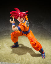 Load image into Gallery viewer, PRE-ORDER S.H.Figuarts Super Saiyan God Son Goku Saiyan God Instilled With The Light of Righteous Hearts Doragon Ball Super
