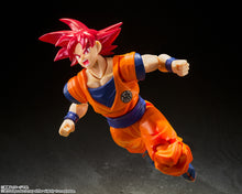 Load image into Gallery viewer, PRE-ORDER S.H.Figuarts Super Saiyan God Son Goku Saiyan God Instilled With The Light of Righteous Hearts Doragon Ball Super
