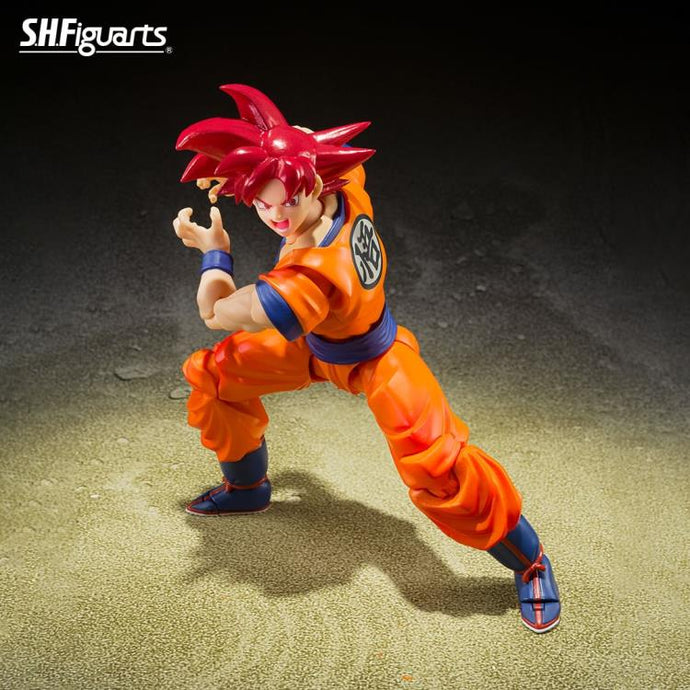 PRE-ORDER S.H.Figuarts Super Saiyan God Son Goku Saiyan God of Virtue Dragon Ball Z