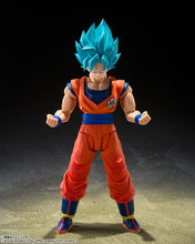 Load image into Gallery viewer, PRE-ORDER S.H.Figuarts Super Saiyan God Super Saiyan Son Goku Blue Power Ascending Limits Dragon Ball Super
