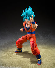 Load image into Gallery viewer, PRE-ORDER S.H.Figuarts Super Saiyan God Super Saiyan Son Goku Blue Power Ascending Limits Dragon Ball Super
