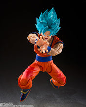 Load image into Gallery viewer, PRE-ORDER S.H.Figuarts Super Saiyan God Super Saiyan Son Goku Blue Power Ascending Limits Dragon Ball Super
