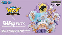Load image into Gallery viewer, PRE-ORDER S.H.Figuarts x World Collectable Figure Premium Monkey D. Luffy Gear 5 Special One Piece
